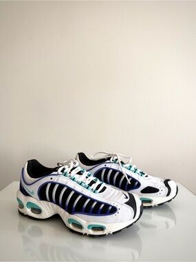 Nike Air Max Tailwind IV White Purple Teal Y2K Sneakers – NEW